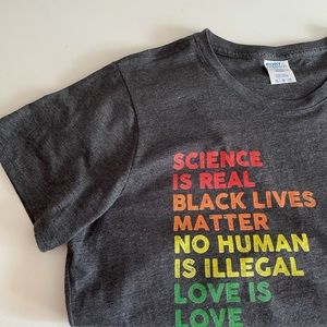 Pride Love is Love BLM Tee Shirt